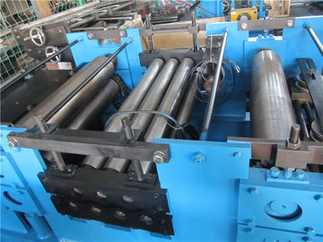 Cr12 C Purlin Roll Forming Machine , Corrugated Iron Sheet Making Machine 550mm Coil Width