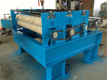 Sheet Metal Steel Coil Slitting Machine 10 Strips Rubber Roller