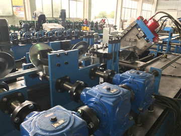 Hydraulic or manual CU Purlin Roll Forming Machine 50Hz 3 phases