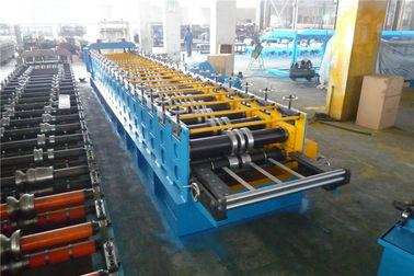 60KW Silo Roll Forming Machine With Protect Cover / 2 Punching Stations