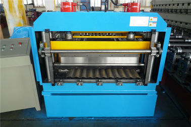 60KW Silo Roll Forming Machine With Protect Cover / 2 Punching Stations