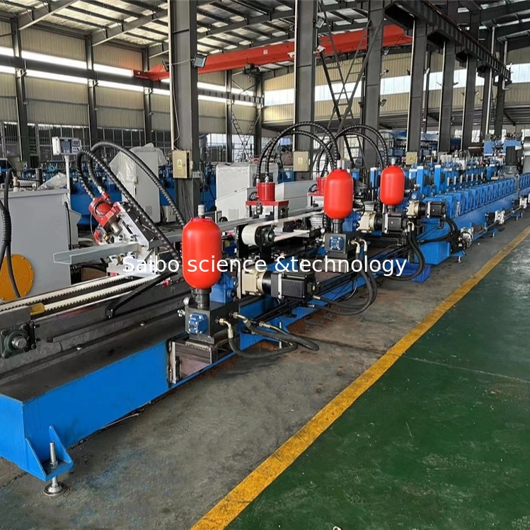 70m / Min Stud Roll Forming Machine 1.15mm With Track Punching And Cutting 30KW
