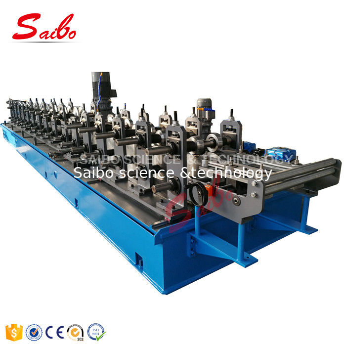 Sheet Metal Forming Equipment / Top Hat Roll Forming Machine 16 Stations with Rectify